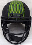 RUSSELL WILSON AUTOGRAPHED SIGNED SEAHAWKS ECLIPSE BLACK FULL SIZE HELMET 178956