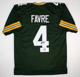 Brett Favre Signed Green Bay Packers Jersey (Beckett QR) 3xNFL MVP / 11xPro Bowl