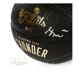 Shai Gilgeous-Alexander Signed 2025 OKC Thunder Championship Ball LE 102 Panini