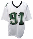 Fletcher Cox Signed Philadelphia Eagle Jersey (Beckett Holo) 4xPro Bowl / SB LII