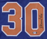 Bernard King Signed New York Knicks Jersey (PSA/DNA) 4xNBA All Star Forward