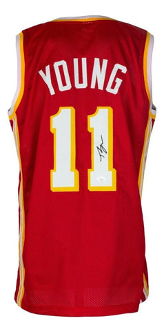 Trae Young Signed Atlanta Hawks Jersey (JSA) #5 Overall Pick 2018 Draft / Guard