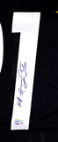 Stephon Tuitt Autographed Black Pro Style Jersey - Beckett Hologram *Black