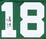 Dave Cowens Signed Celtics Green Jersey (JSA COA) 2xNBA champion / 1973 NBA MVP