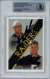 Janikowski & Lechler Signed 2000 Fleer Traditions #356 Rookie Card BAS Slab