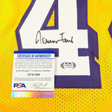 Jerry West signed jersey PSA/DNA Los Angeles Lakers Autographed THE LOGO