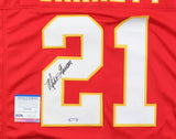 Mike Garrett Signed Kansas City Chiefs Jersey (PSA COA) USC Running Back