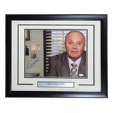 Creed Bratton Signed Framed 11x14 The Office Creed Interim Manager Photo JSA ITP