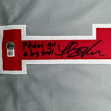 Autographed/Signed Thomas Ian Nicholas Rookie Of The Year Grey Jersey COA