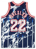 FRMD Clyde Drexler Rockets Signed Mitchell & Ness 1996-1997 Jersey w/Inscs-LE 15