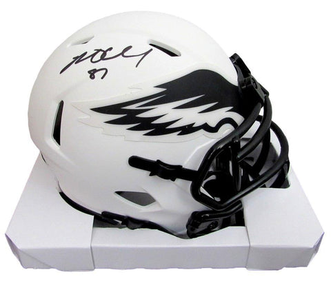 Brent Celek Signed Lunar Eclipse Mini Football Helmet Eagles Beckett 187622