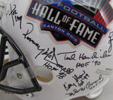 NFL Hall of Famers Multi-Signed (23) Full Size Replica Football Helmet 213072