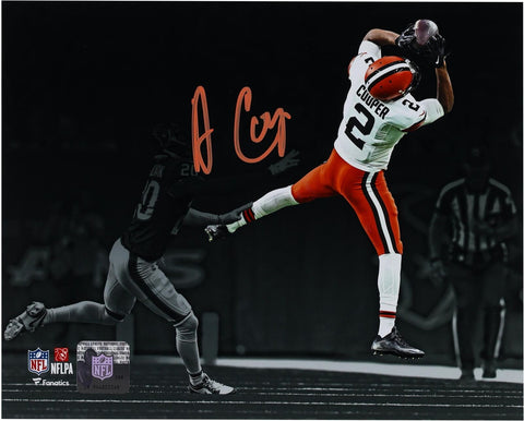 Amari Cooper Cleveland Browns Autographed 8" x 10" Catch Spotlight Photograph