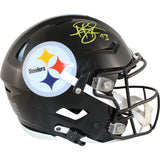 Troy Polamalu Autographed Pittsburgh Steelers SpeedFlex Helmet Beckett 50280