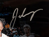 JADEN IVEY Autographed Pistons "Logoman" 16" x 20" Photograph PANINI LE 123