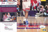 Damon Stoudamire Arizona Signed/Autographed 8x10 Photo JSA 166943