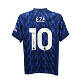 Eberechi Eze Signed Arsenal FC Away Soccer Jersey #11 with Beckett COA