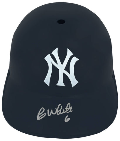 Roy White Signed New York Yankees Replica Souvenir Batting Helmet - (SS COA)