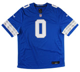 Jahmyr Gibbs Signed Detroit Lions Nike Game Blue NFL Jersey