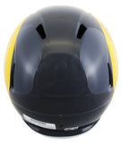 Rams Eric Dickerson "HOF 99" Signed 1981-99 TB Full Size Speed Rep Helmet BAS W