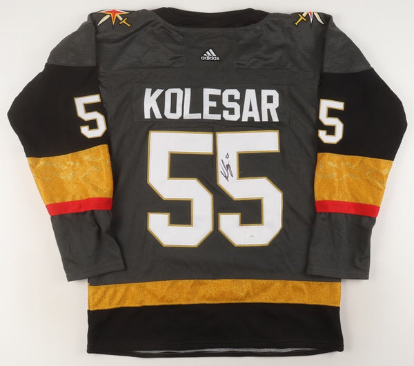 Keegan Kolesar Signed Golden Knights Adidas Style Jersey (JSA COA) Vegas Winger