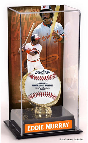 Eddie Murray Baltimore Orioles Hall of Fame Sublimated Display Case with Image