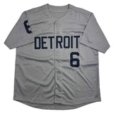 Autographed/Signed Al Kaline Detroit Grey Baseball Jersey JSA COA