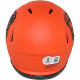 Quinshon Judkins Autographed Cleveland Browns Mini Helmet Rave Beckett W 53139