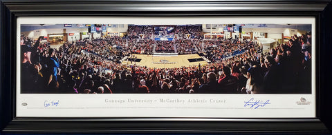 COREY KISPERT AUTOGRAPHED FRAMED PANORAMIC PHOTO GONZAGA GO ZAGS! 197173