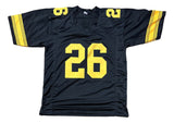 Rod Woodson Pittsburgh Signed Alternate Black Football Jersey BAS