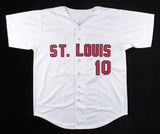 Tony La Russa Signed St Louis Cardinals Jersey (JSA COA) 4xNL Manager o/t Year