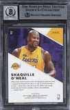 Lakers Shaquille O'Neal Signed 2022 Donruss OWS Holo #11 Card Auto 10! BAS Slab