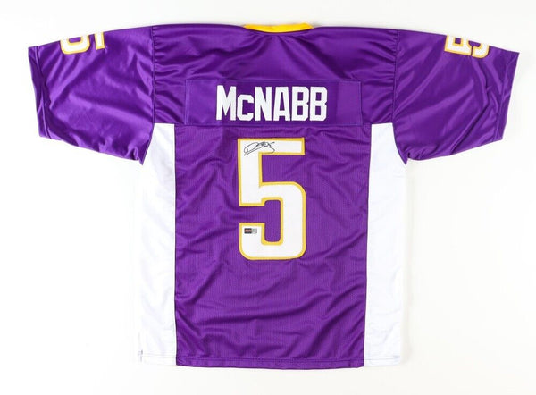 Donovan McNabb Signed Minnesota Vikings Jersey (PIA Hologram) 6xPro Bowl Q.B.