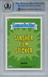 Ari Lehman Signed Garbage Pail Kids Green Estimation Jason #SF5B BAS 10 Slab