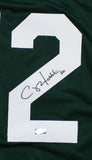 Clay Matthews Signed Green Bay Custom Green Jersey
