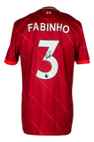 Fabinho Signed Red Nike Liverpool Soccer Jersey BAS