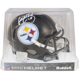 Kordell Stewart Autographed/Signed Pittsburgh Steelers Mini Helmet Beckett 50797