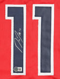 Jose Ramirez Signed Cleveland Guardians Jersey (Beckett) 2xAll Star 3rd Baseman