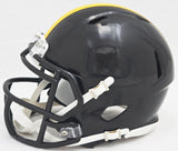 DARNELL WASHINGTON AUTOGRAPHED STEELERS BLACK MINI HELMET BECKETT WITNESS 216802