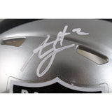 Ashton Jeanty Autographed Las Vegas Raiders Mini Helmet Flash Beckett 51004