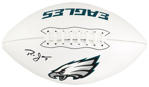Ron Jaworski Signed Eagles Franklin White Logo Football - (SCHWARTZ SPORTS COA)