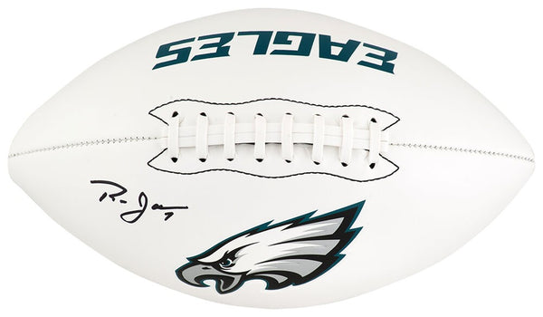 Ron Jaworski Signed Eagles Franklin White Logo Football - (SCHWARTZ SPORTS COA)