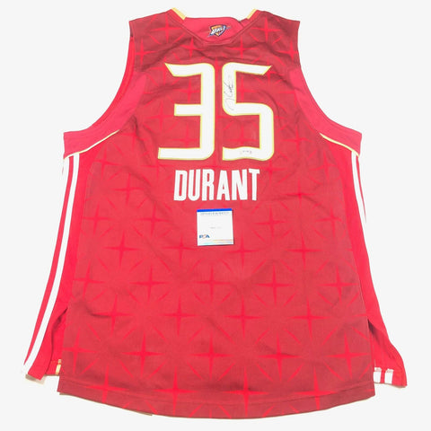 Kevin Durant signed jersey PSA/DNA Allstar Game Autographed OKC