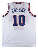 Maurice Cheeks Signed Philadelphia 76ers Jersey (JSA) 1983 NBA Champion / Guard