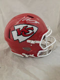 KENNETH WALKER III SIGNED KC CHIEFS F/S SPEED AUTHENTIC HELMET BECKETT QR