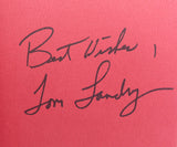 Tom Landry Autographed Signed Book Dallas Cowboys Beckett BAS QR #BP55369