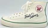 BOB COUSY AUTOGRAPHED P.F. FLYERS SHOES CELTICS SIZE 12 BECKETT 236684