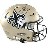 Drew Brees Autographed New Orleans Saints SpeedFlex Helmet Beckett WIT 58494