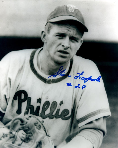 Philadelphia Phillies STAN LOPATA (d) Signed 8x10 Photo #1 AUTO - 2 x All Star