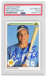 Bob Hamelin Signed 1990 Upper Deck Rookie Card #45 w/94 ROY - (PSA Encapsulated)